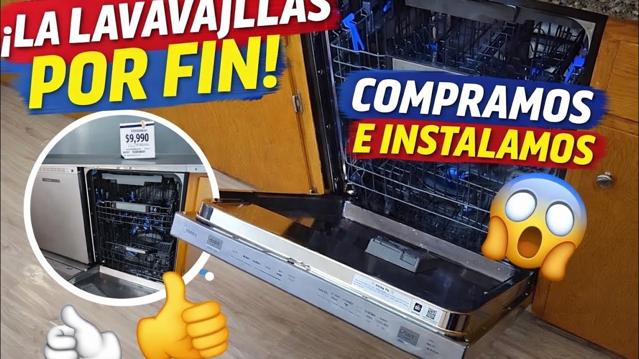 POR FIN! 🧼✨ Compramos la LAVAVAJILLAS y la INSTALAMOS en casa 🏠🔧 | Paso a Paso