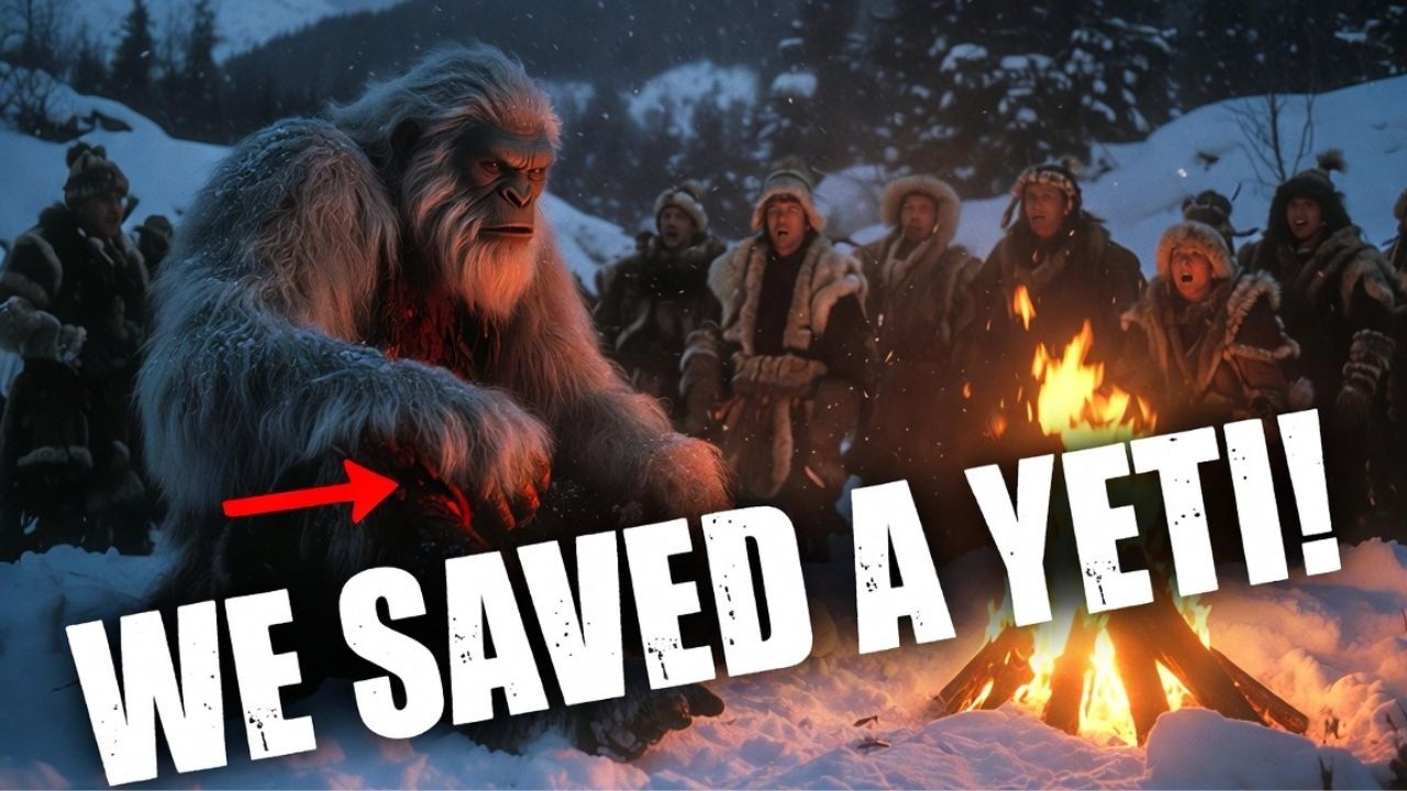 A Wounded Yeti Walked Into Their Camp… What Happened Next Is Unbelievable.They Saved a Dying Yeti