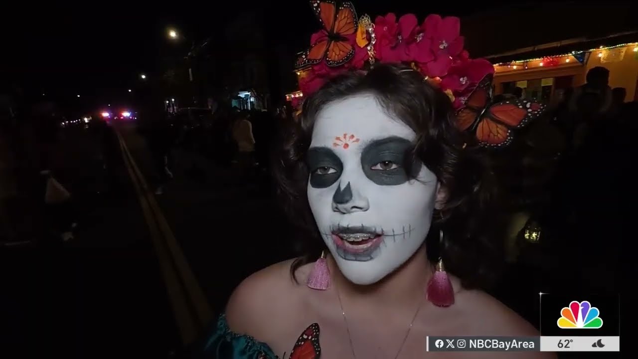 44th Annual Dia de los Muertos procession in San Francisco's Mission District