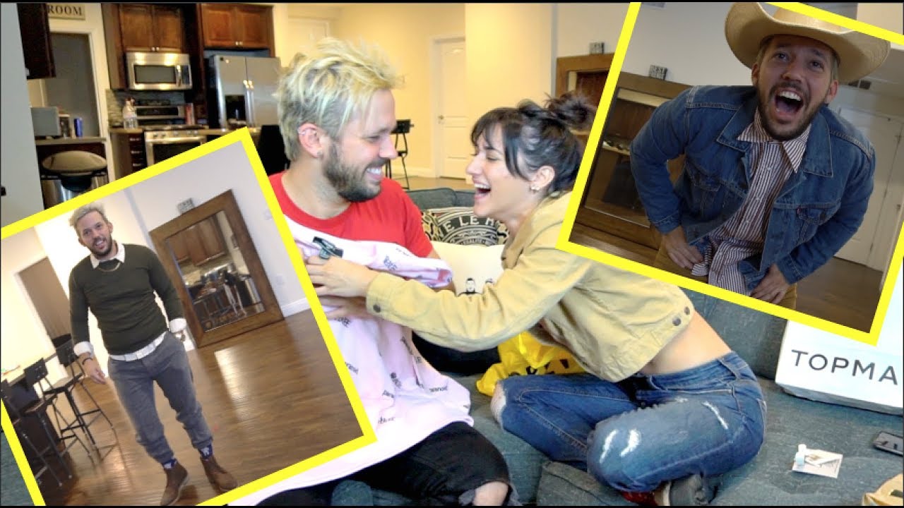 GIRLFRIEND BUYS MY OUTFITS!!