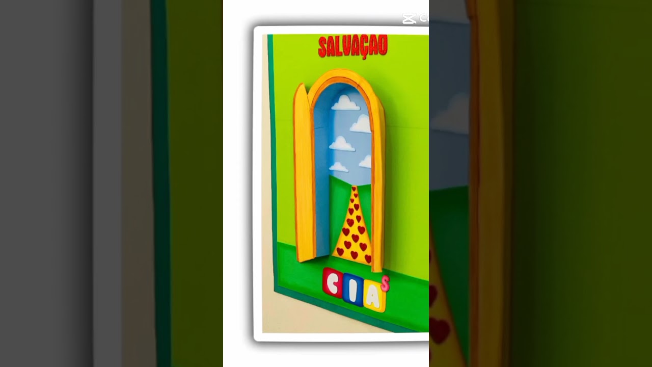 Painel Evangelização CIAs. JESUS É A PORTA DA SALVAÇÃO.                  