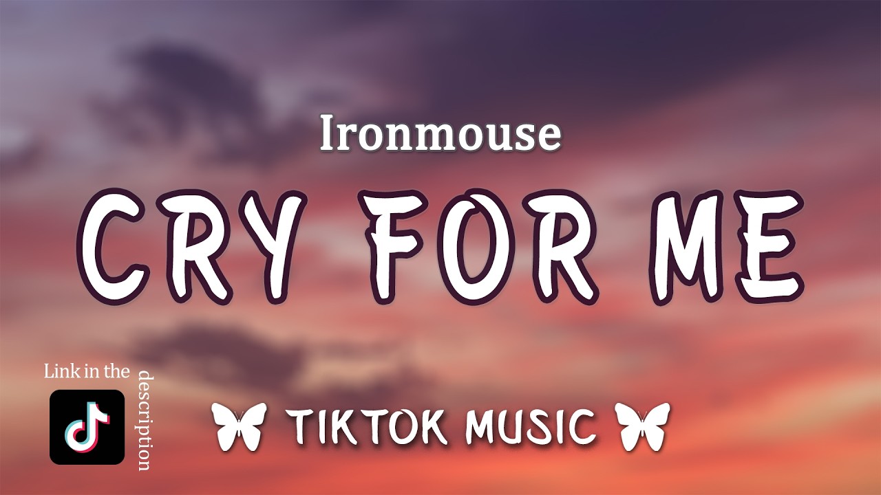 Cry For Me - Ironmouse (Lyrics) 