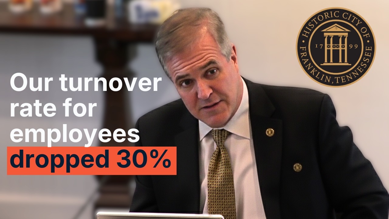 How City of Franklin Cut Employee Turnover by 30% in Just 2 Years