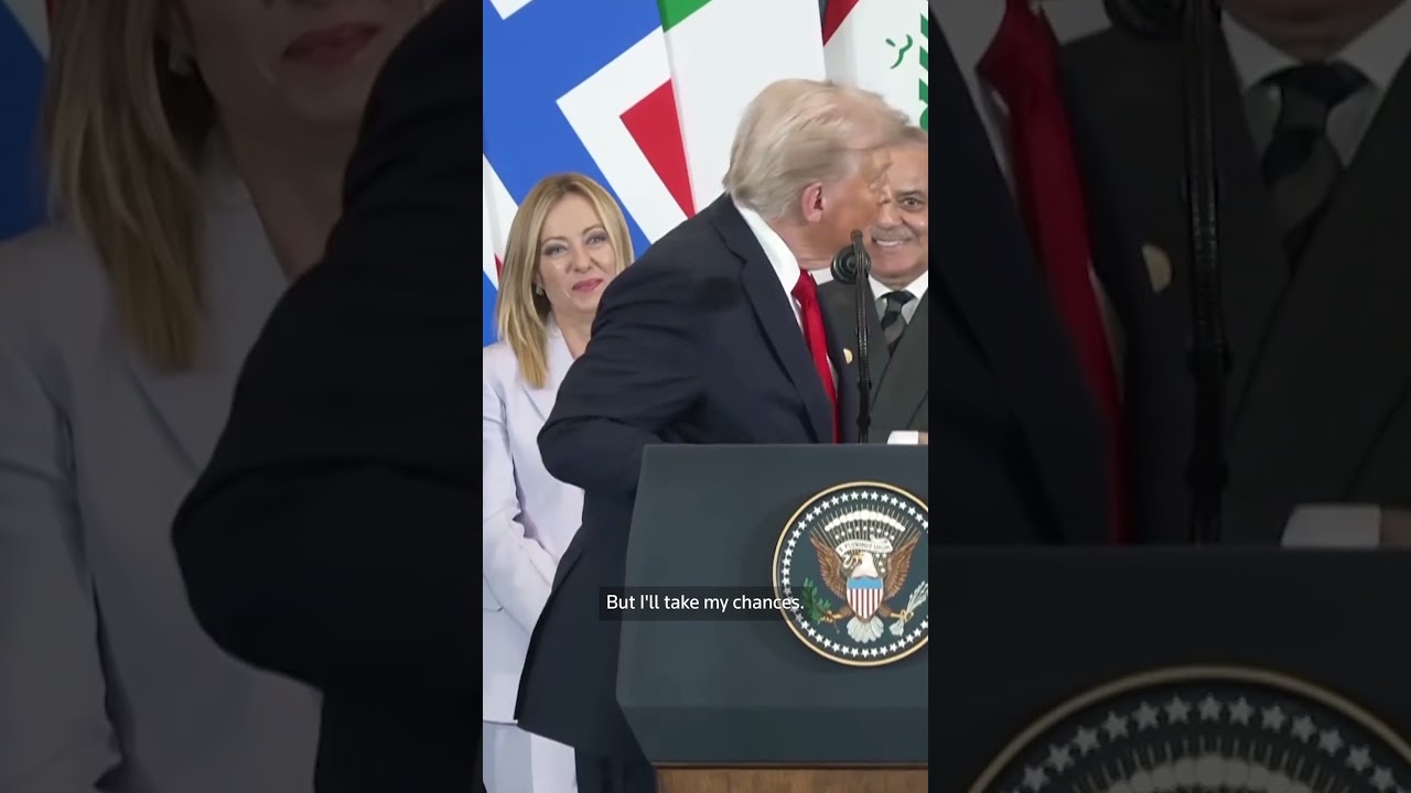 Trump calls Italy's Meloni 'a beautiful young woman' in Gaza summit | REUTERS