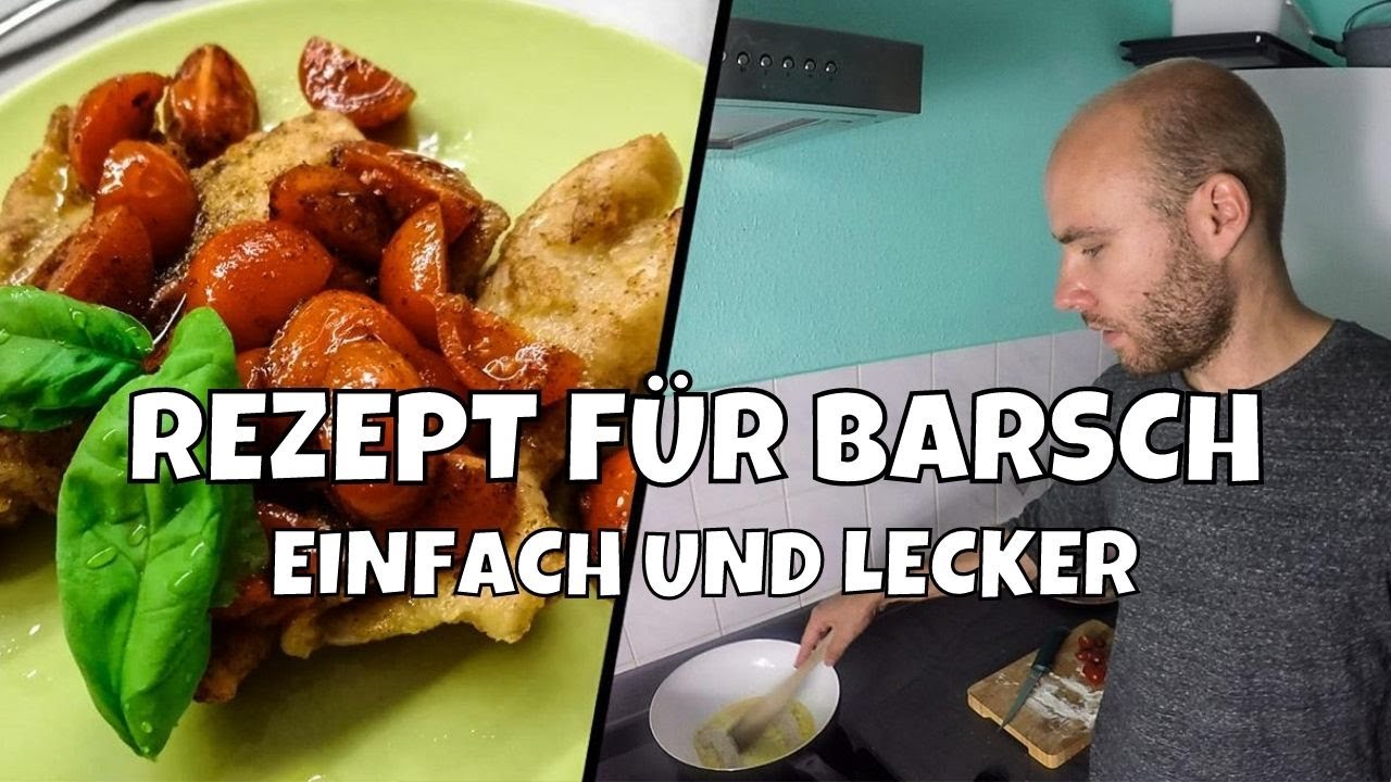 Barsch simpel und schnell zubereitet | Rezept inklusive Filetieranleitung | filetieren und braten