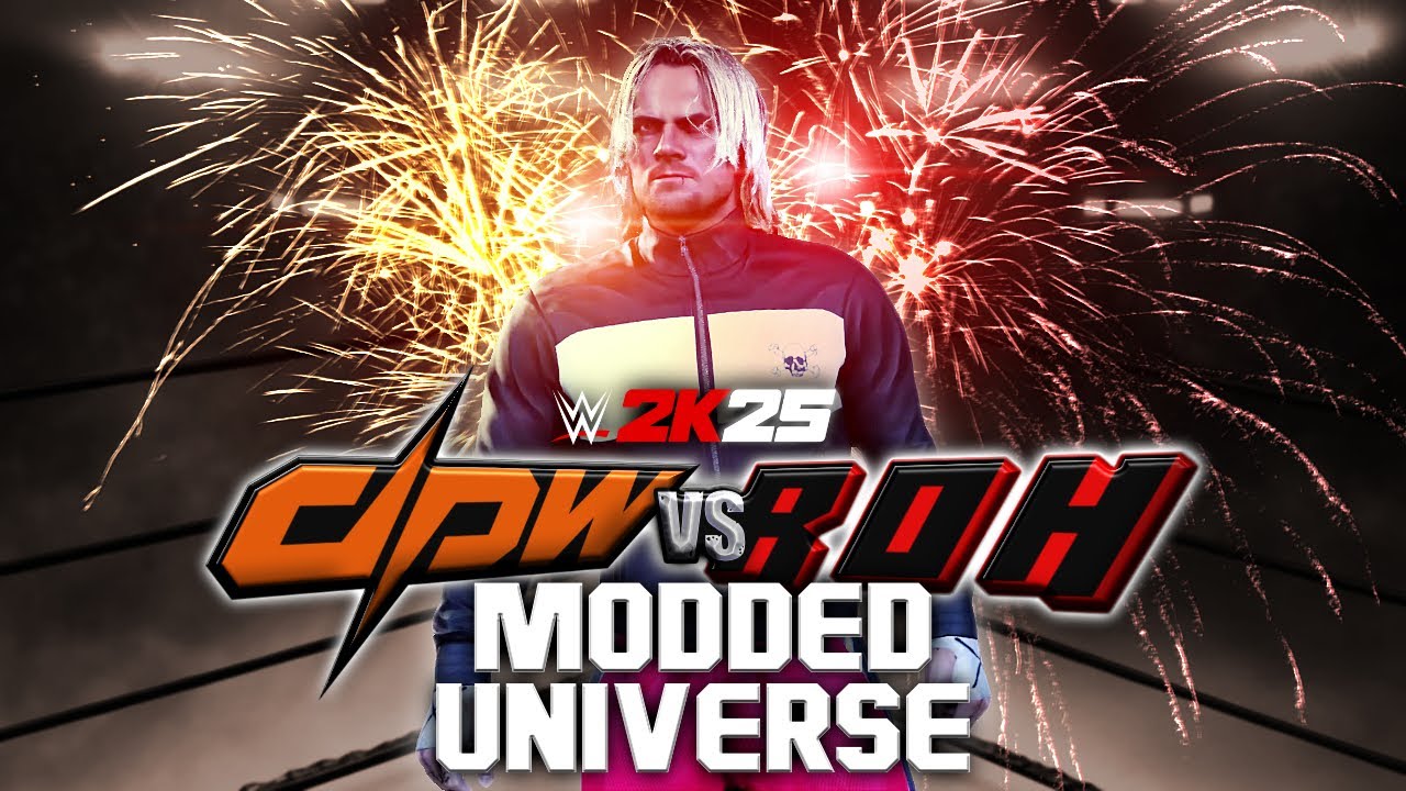 THE DRAFT + FIRST SHOWS (WWE 2K25 Modded Co-Universe w/ @CRAZYJOE2K)