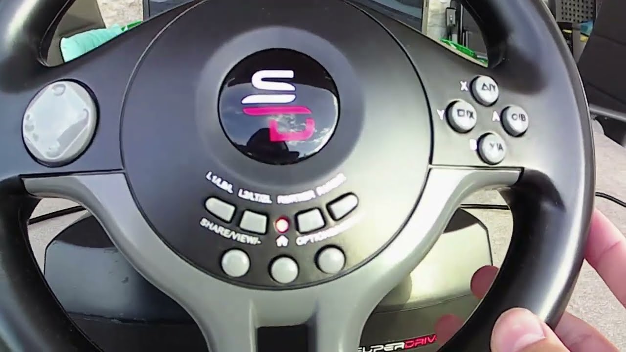 ANTES DE COMPRAR UN VOLANTE PARA LA CONSOLA Y PC MIRA ESTO | Review volante Super Drive SV200