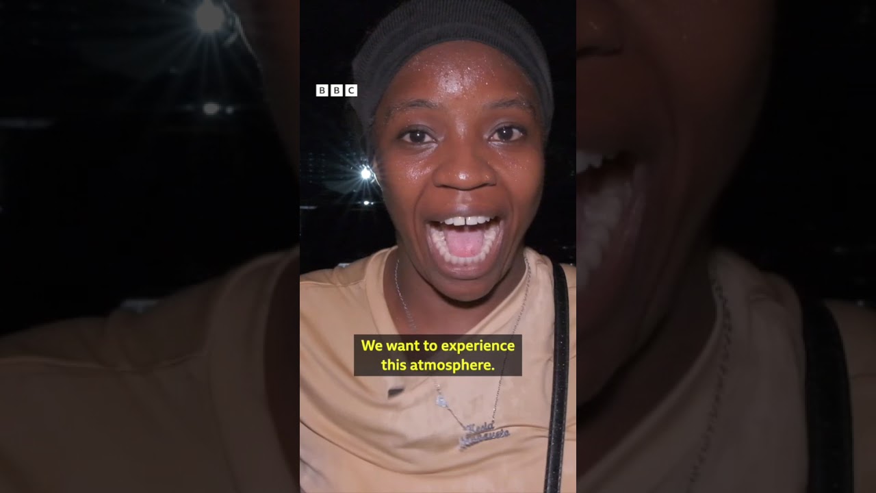 Fans celebrate after the DRC reaches its first World Cup in 52 year - BBC Africa