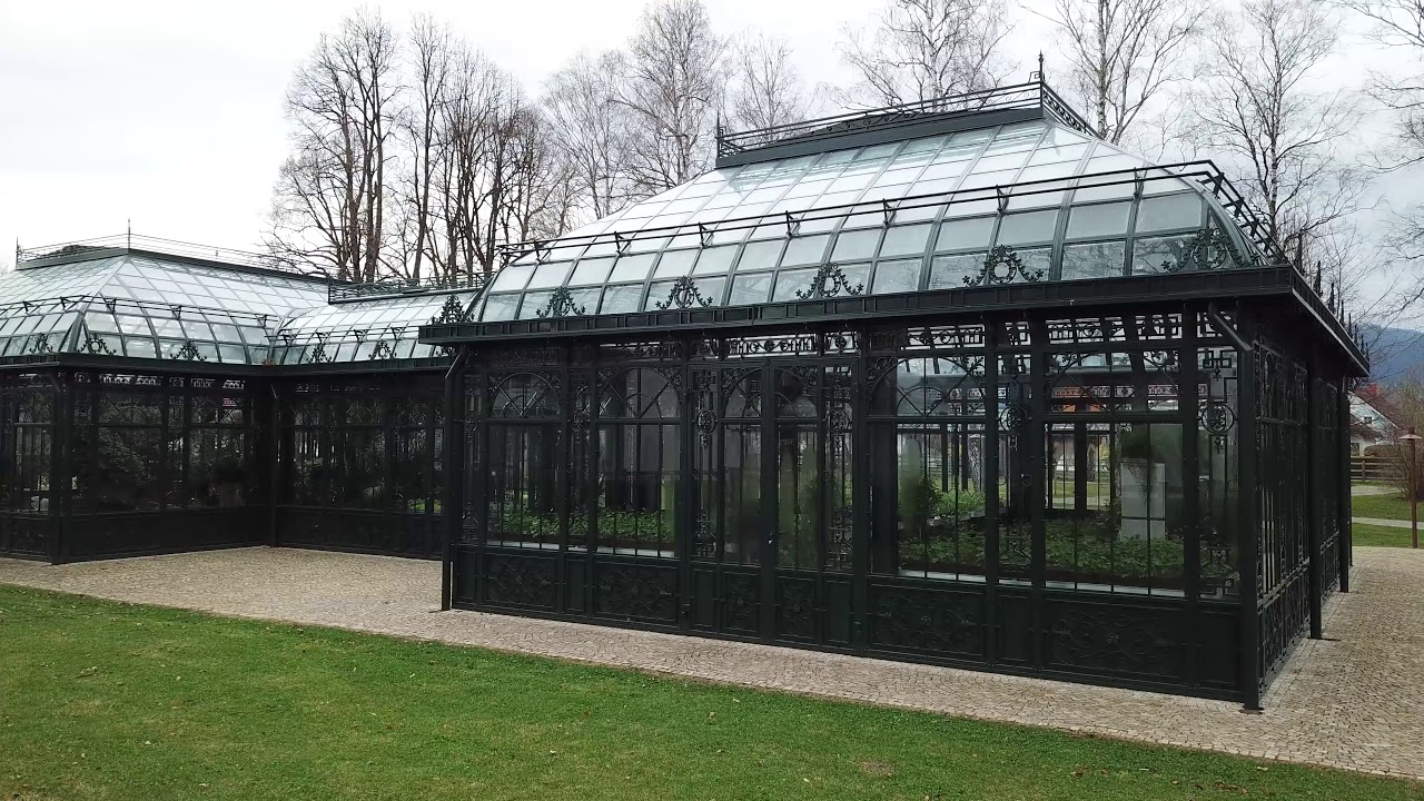 orangery by steel and glass / Orangerie aus Stahl und Glas