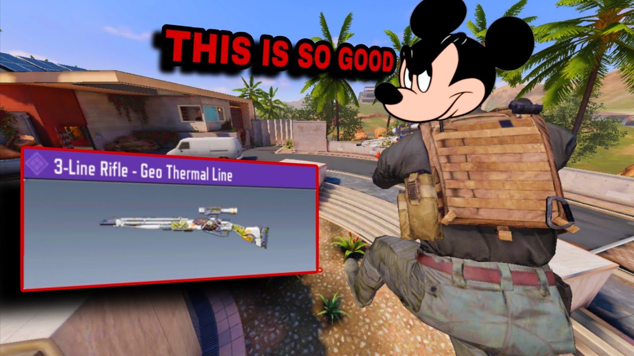 Using The New Best Sniper Rifle In CODM (Mickey Mouse Voice)
