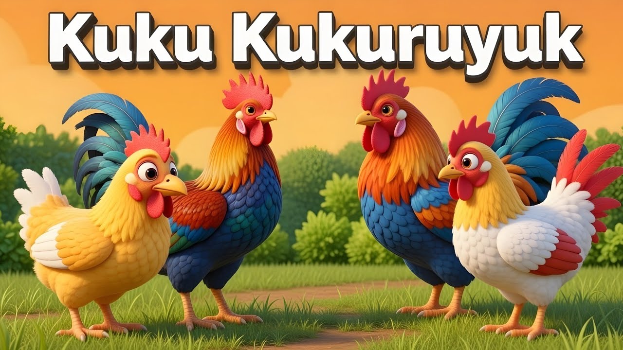 Kuku Kukuruyuk - Lagu Anak Indonesia Populer Dan Viral Sepanjang Masa ❤ 