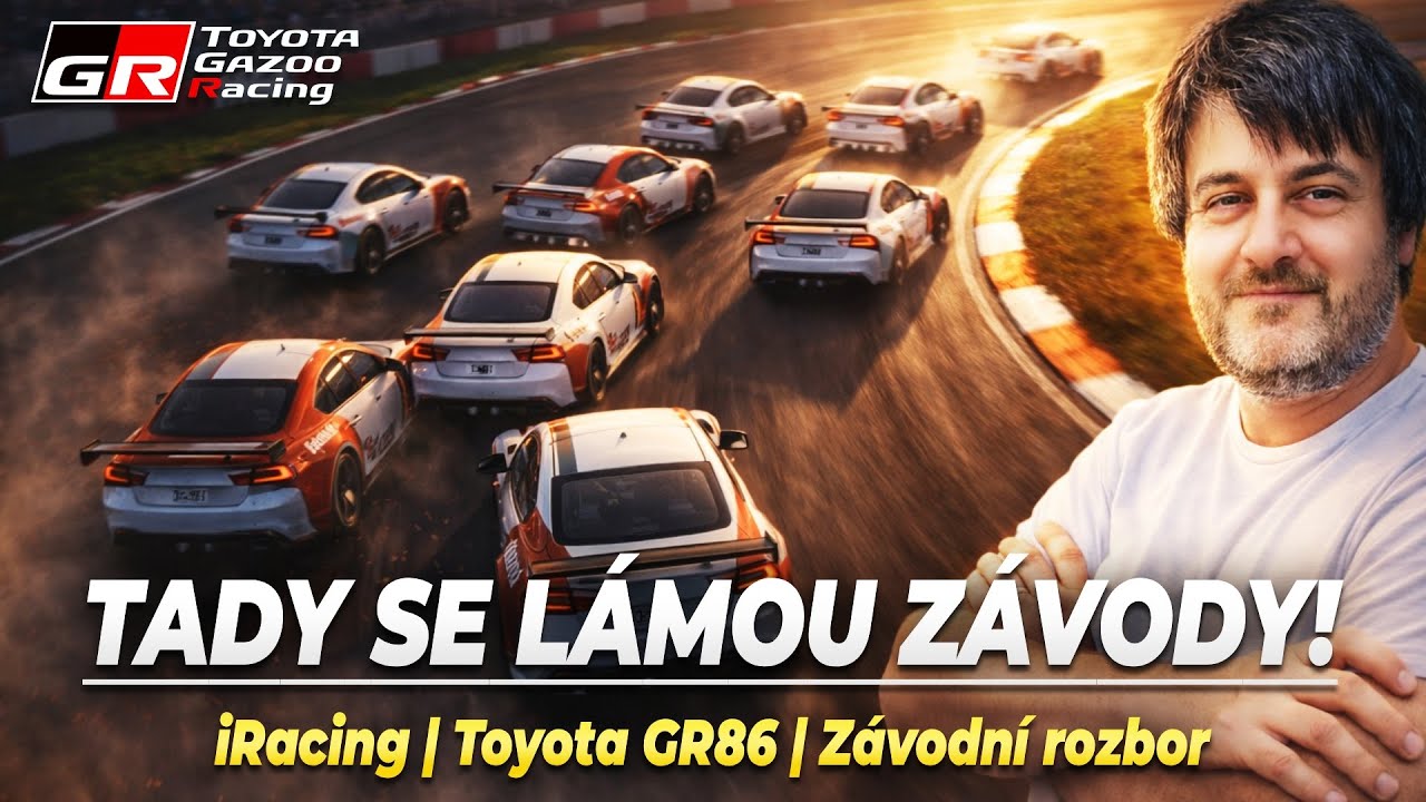 🔥 Tohle rozhoduje závody v iRacingu – reálný rozbor bez filtru | TOYOTA GR86