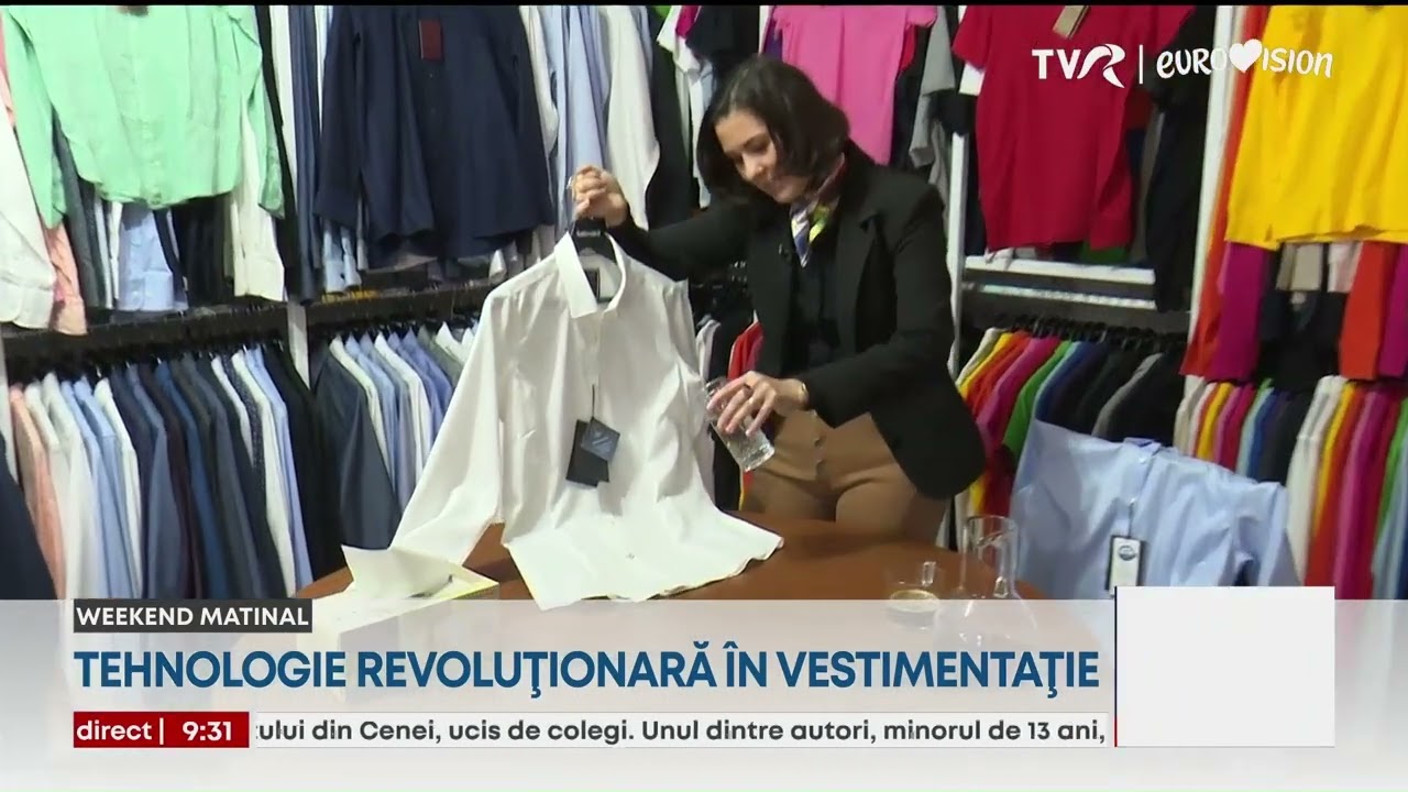 Texet Black Bow  la TVR matinal