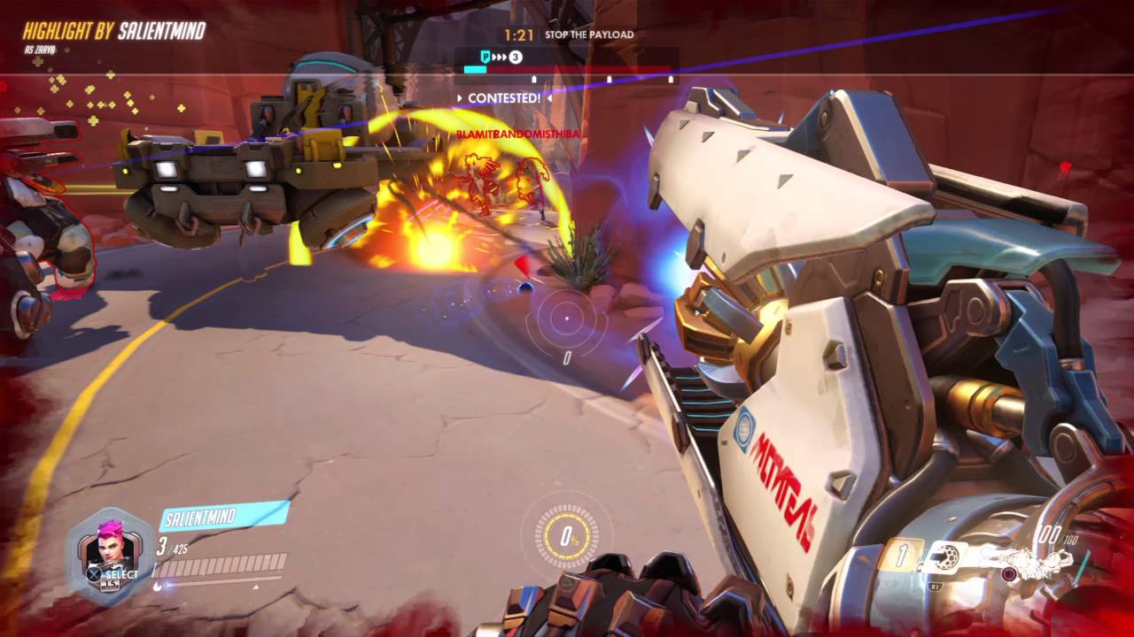 Overwatch - Zaraya Highlight 1