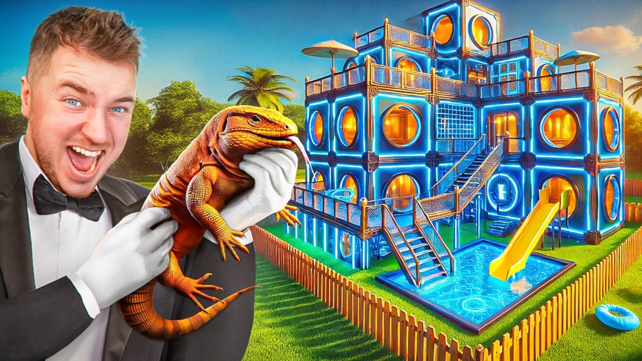 We Built a BOX FORT ZOO, Luxury HOTEL Dangerous PET LAB! (Full Movie)