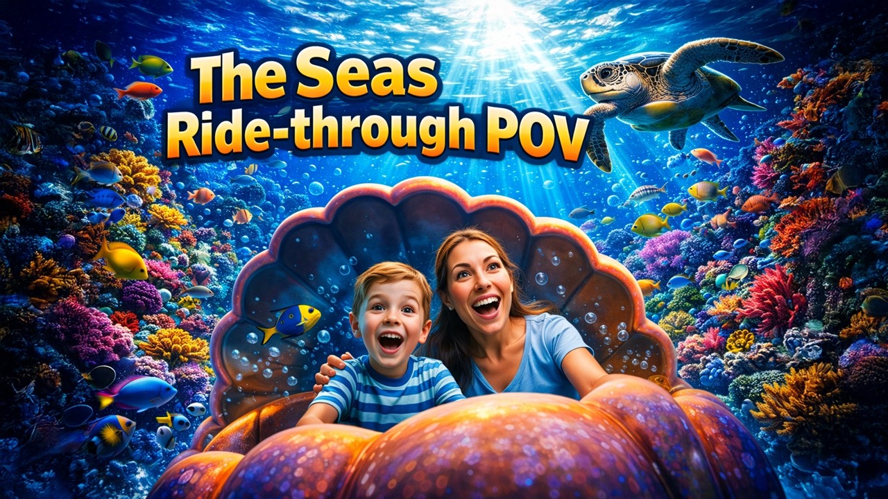 The Seas with Nemo & Friends FULL Ride POV | EPCOT Walt Disney World 4K Attraction Tour