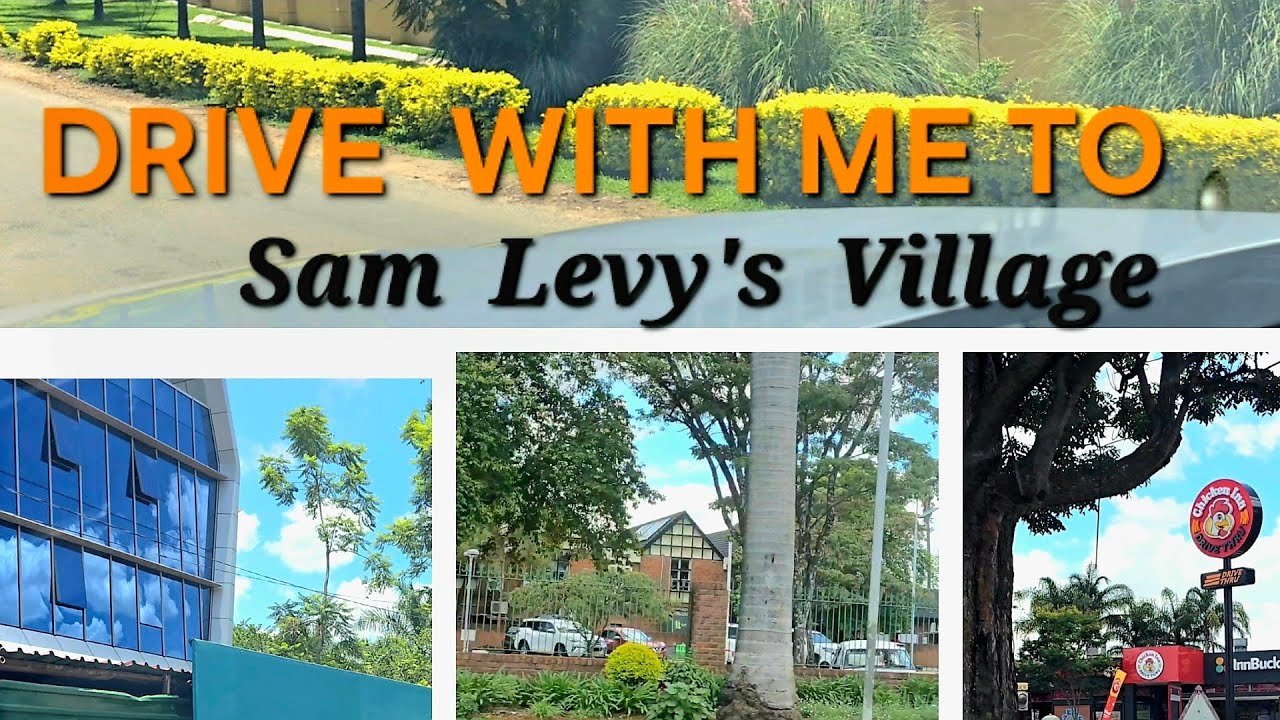 Neighborhoods drive to Sam Levy Village, Harare. Zimbabwe 🇿🇼