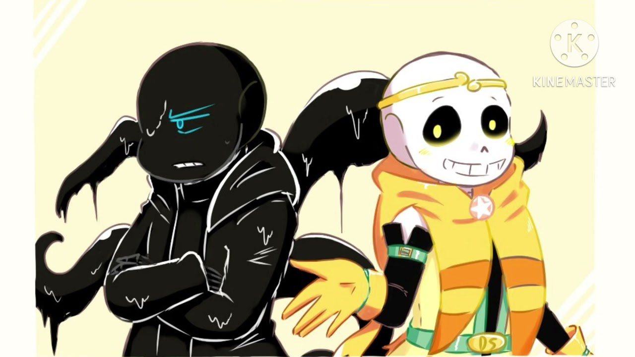 Nightmare Sans и Dream Sans x Overworked Listener (по запросу AFCtale)