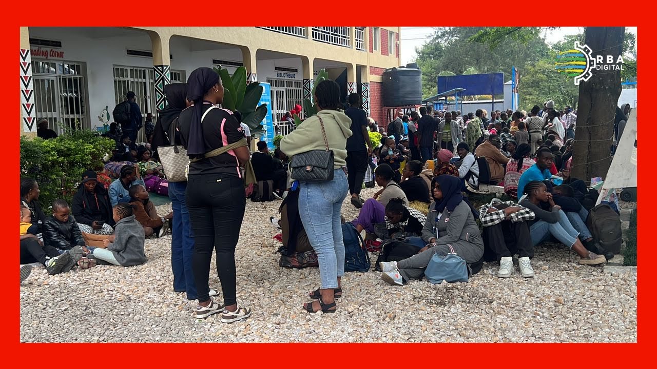 Impunzi z'Abanye-Congo zihungira mu Rwanda ziri kwakirirwa muri Vision Jeunesse muri Rubavu