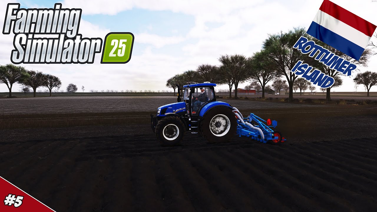 'DE UIEN GAAN DE GROND IN!' Farming Simulator 25 Rottumer Island #5