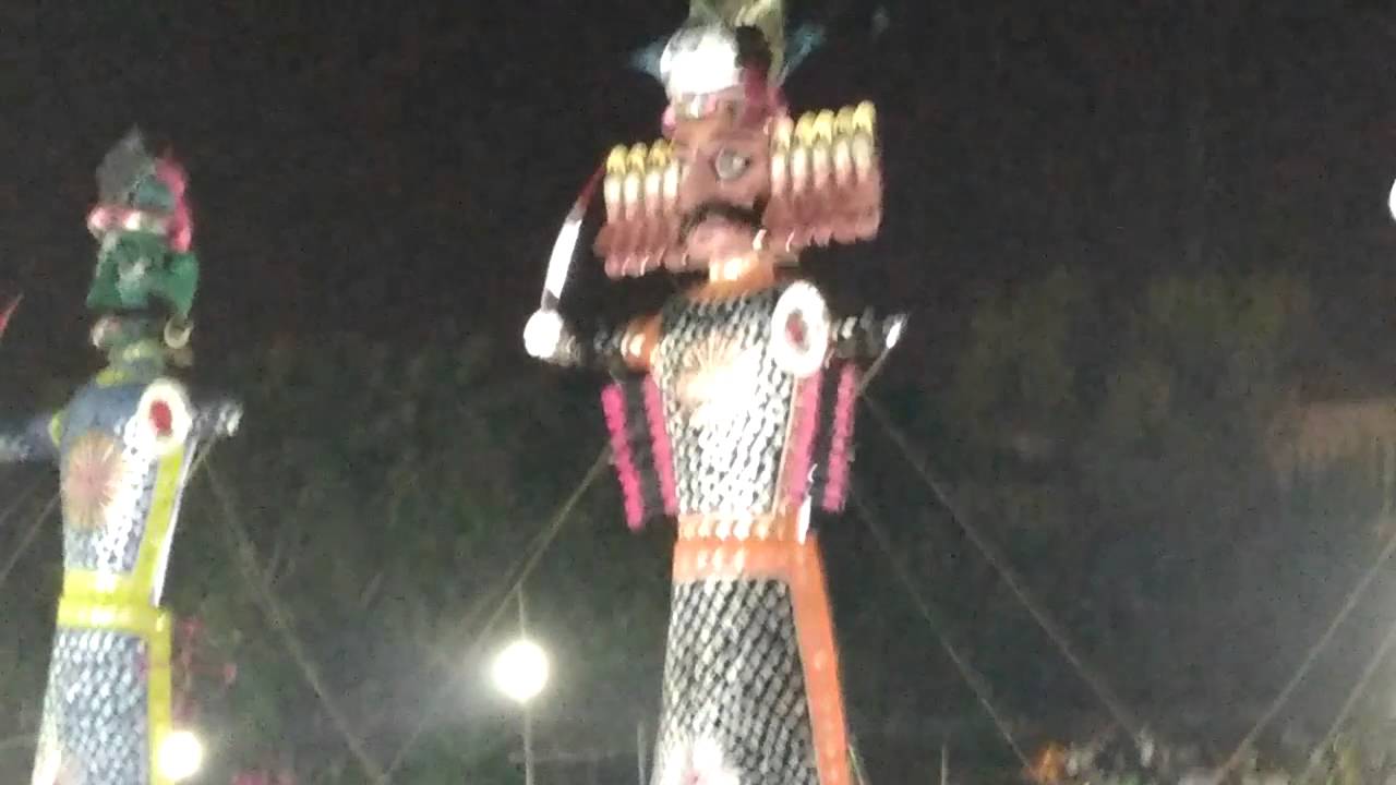 Delhi ramleela ground RAVAN DEHAN