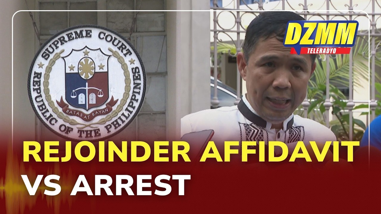 Torreon files rejoinder before DOJ over CIDG arrest complaint vs Quiboloy | (10 February 2026)