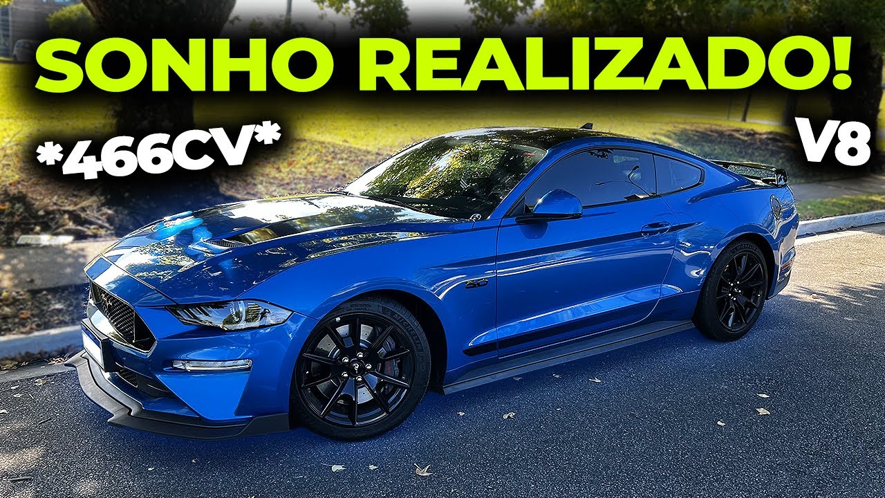 MEU NOVO MUSTANG 2020 BLACK SHADOW! MOSTRANDO EM DETALHES! SONHO REALIZADO...
