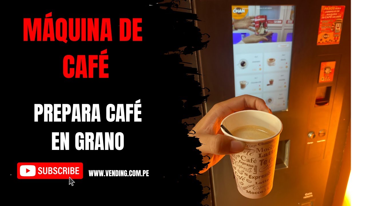 Te mostramos la nueva máquina de café | Vending 2024