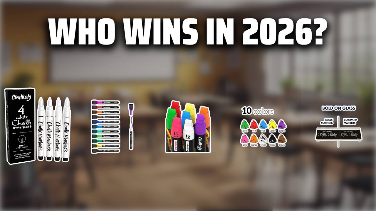 The Top 5 Best Glass Dry Erase Markers in 2026 - Must Watch Before Buying!