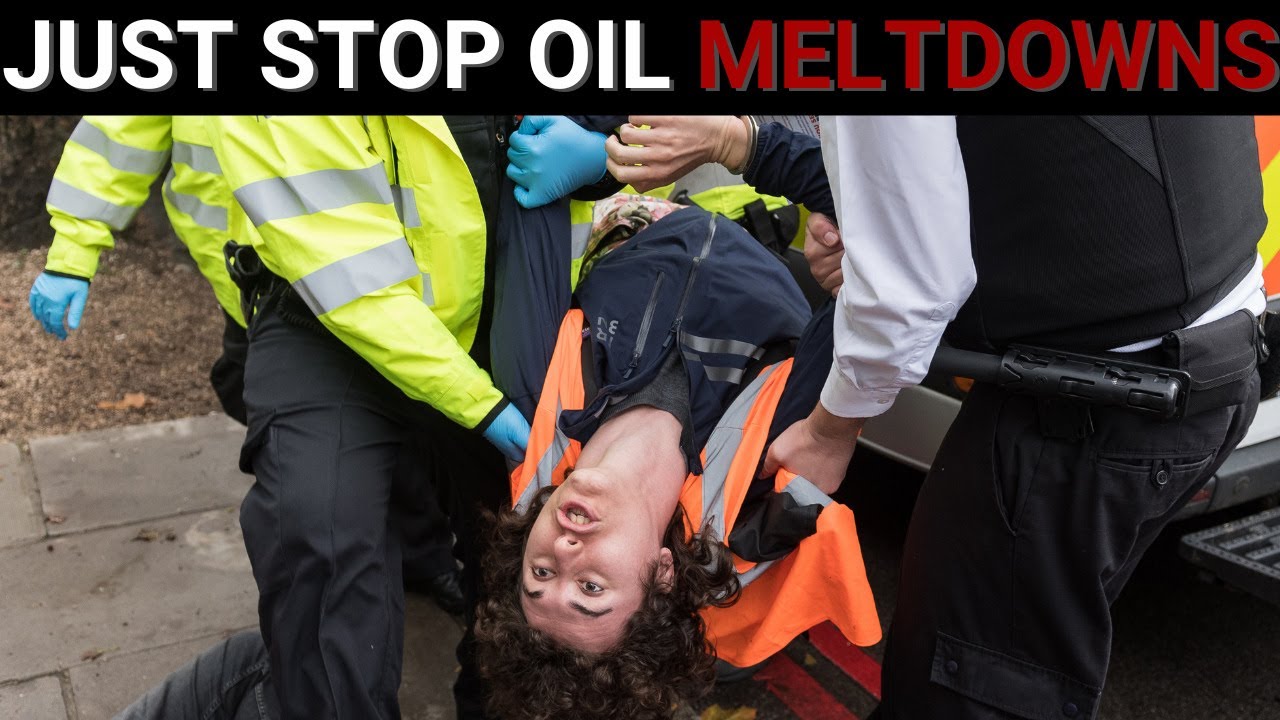 Hysterical Just Stop Oil meltdowns captured