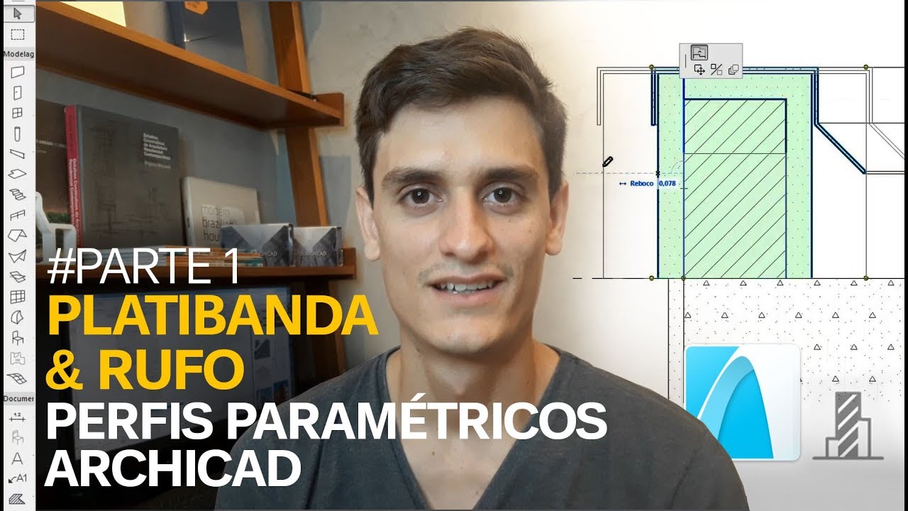 Platibanda e Rufo - Perfil Complexo Paramétrico ARCHICAD - Parte 1
