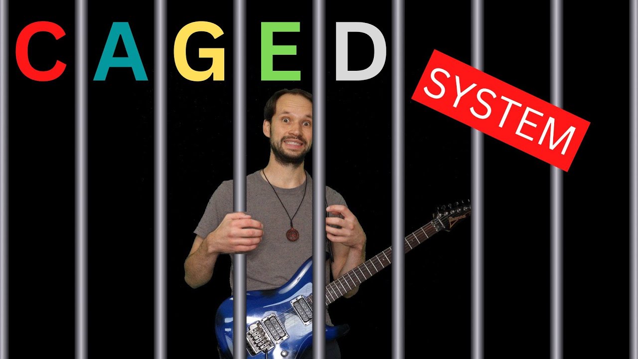 Spiele überall auf der Gitarre mit dem CAGED-System