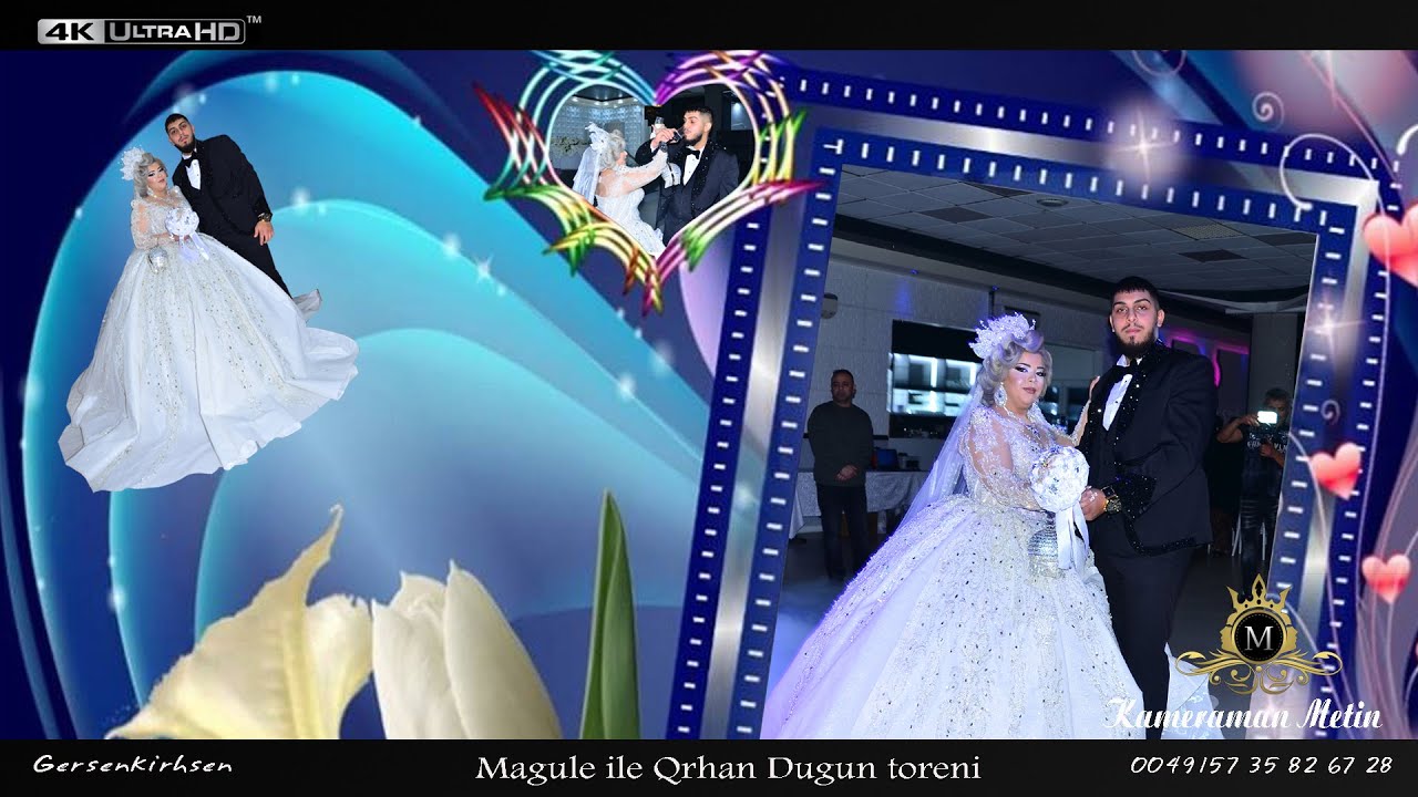 Orhan ile Magule Ailesinin Düğün Töreni tarih 01 11 2025 yil Almaniya 4k