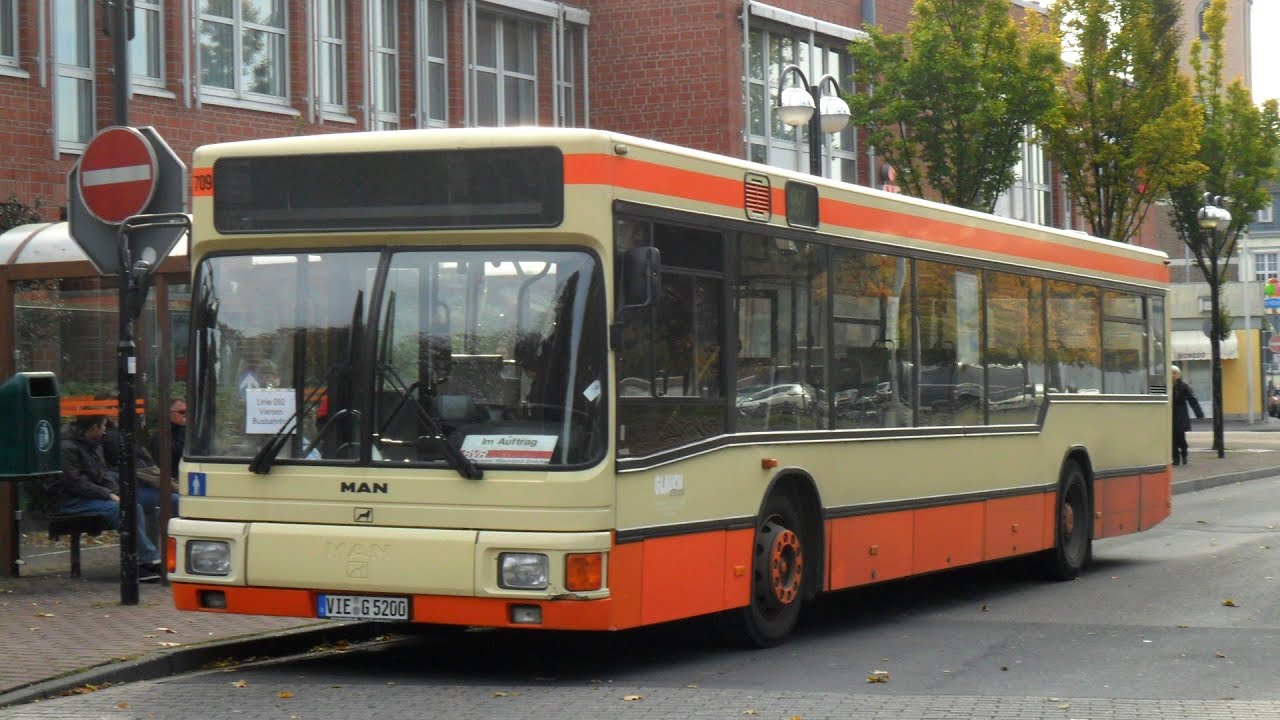 [Sound] Bus MAN NL 262 | VIE-G 5200 | Glauch Reisen GmbH & Co. KG, Viersen