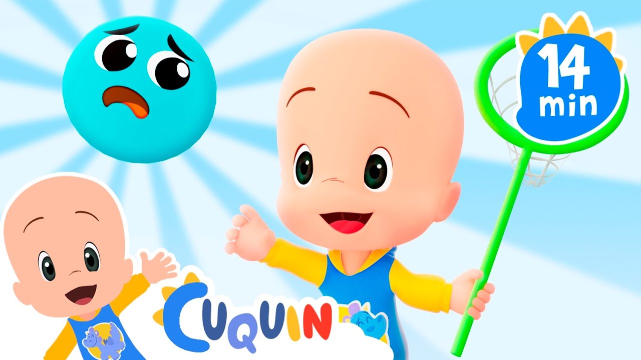 Cuquin and the playful balls | Cuquin's song train | Learning | Cleo & Cuquín