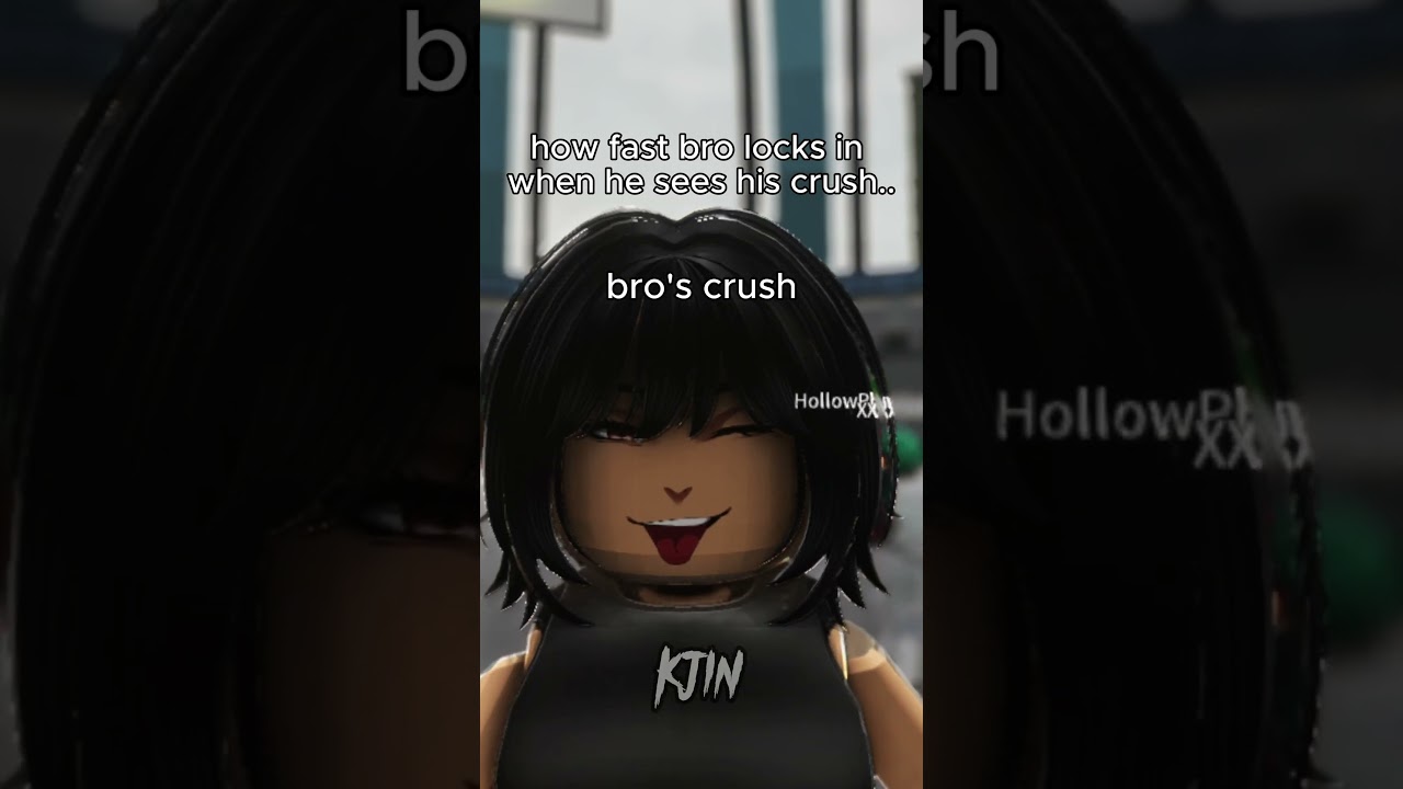 How fast Bro locks in when he sees his Crush in ROBLOX Heroes Battlegrounds