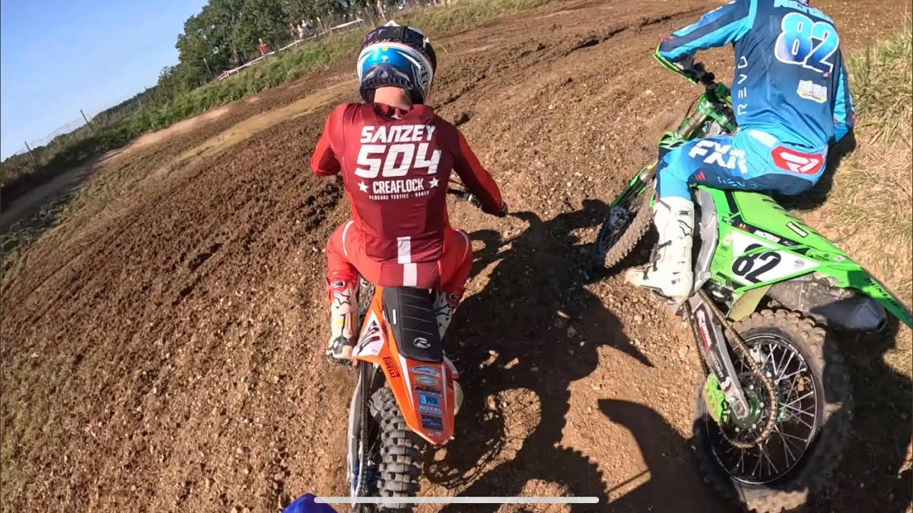 Midrevaux 2024 en 450cc 🤯🔥// J'ai eu chaud //COURSE MOTOCROSS