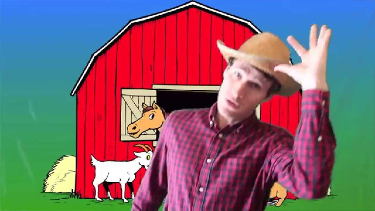 Farm Animals Song | We Live On A Farm | Song for children kids.