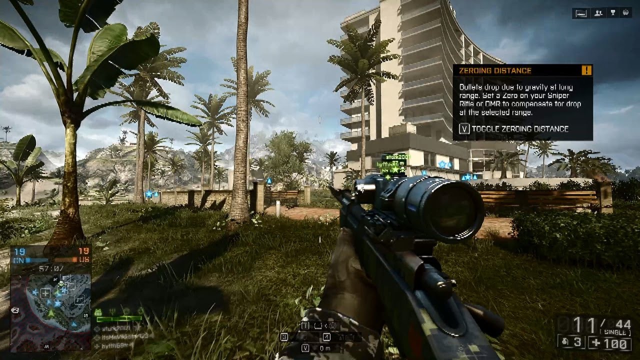 BF4 LIVE #5 - M40A5 Sniping on Hainan Resort - Battlefield 4 PC 1080p