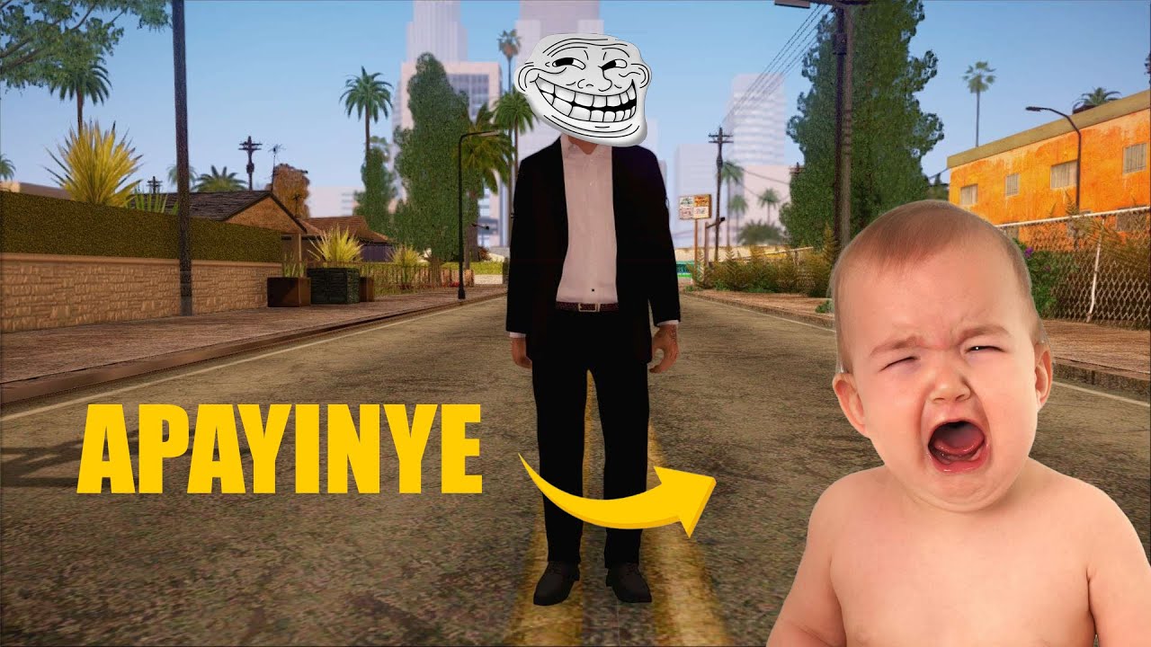 APAYINYE tra la GENTE | GTA RP TROLL ITA