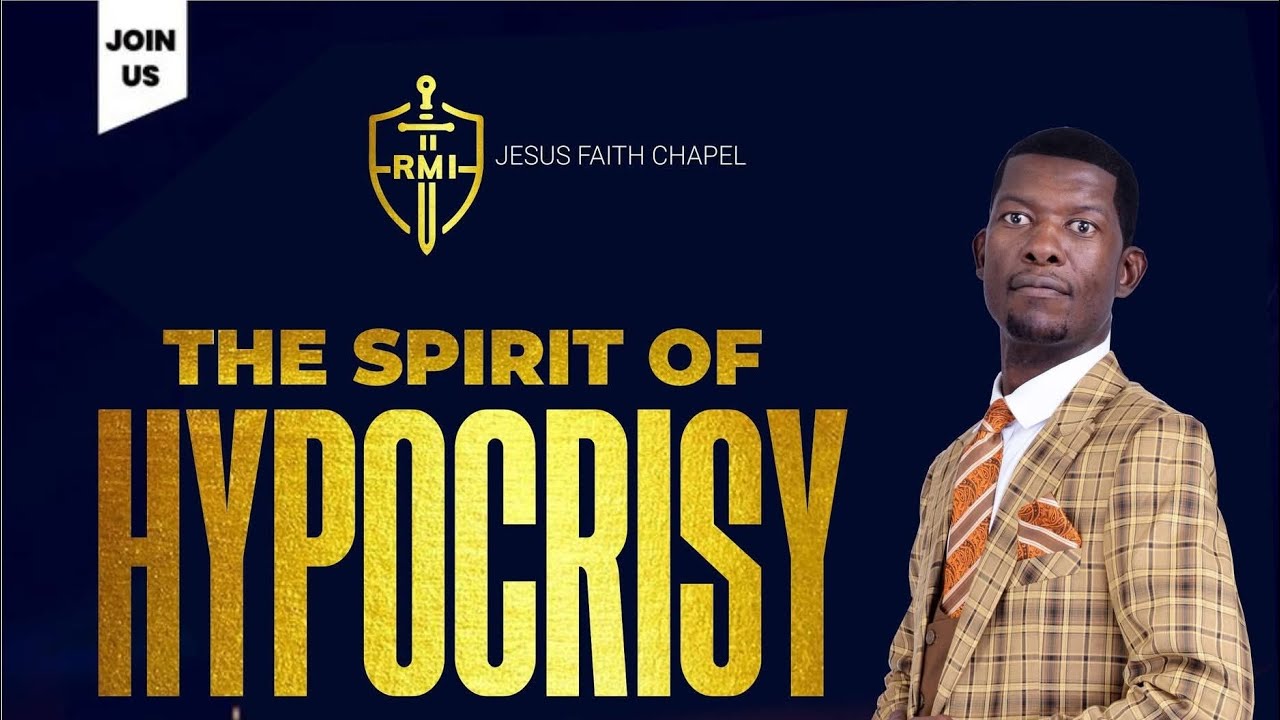 The Spirit of Hypocrisy 1 - Sunday Service - 11Jan2026 - Apostle Alistar Chibanda
