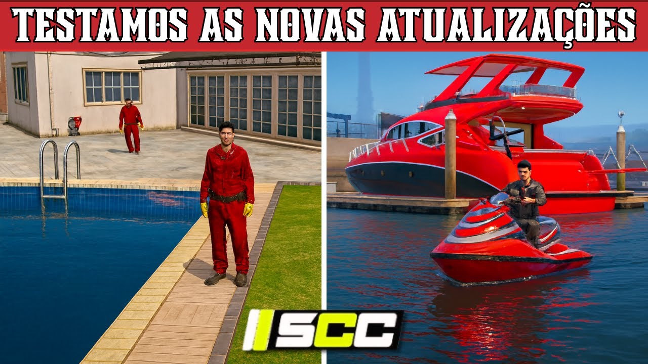 TESTAMOS AS NOVAS ATUALIZAÇÕES DA CIDADE 🚤 IATES, JETSKI E IMPORTAÇÃO | GTA RP | GARAGE FIVE RP