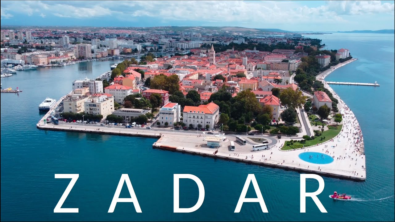 Zadar, Croatia [FromAbove] [4K]