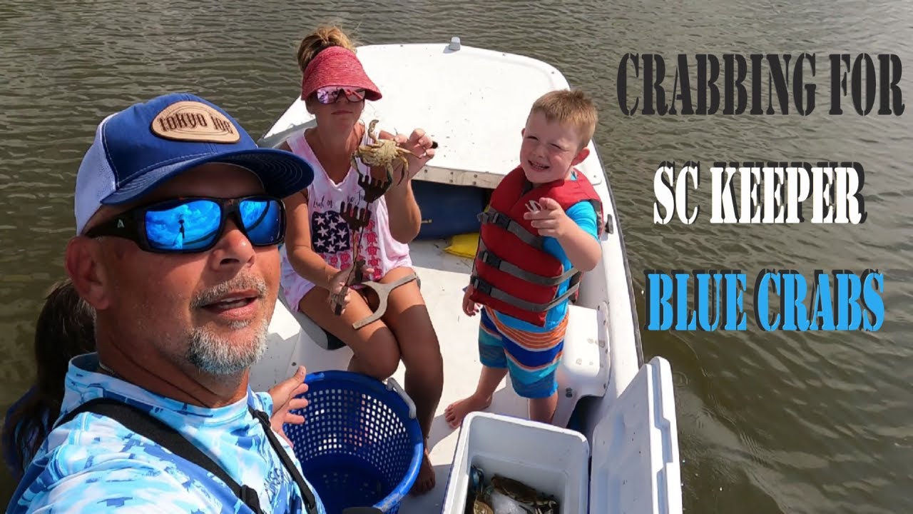 Crabbing for Blue Crabs to go with our Yummy BBQ Ribs for Dinner (catch, clean, cook)
