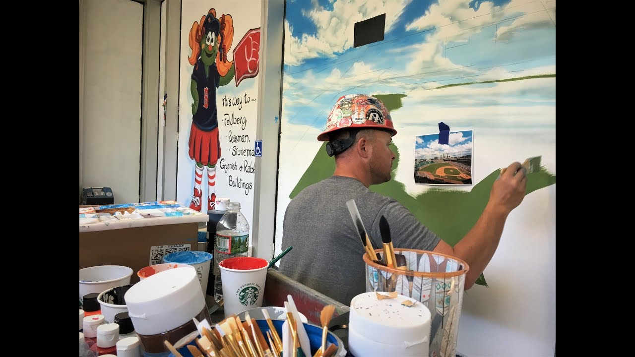 Consigli&rsquo;s &ldquo;Jason the Mason&rdquo; Paints Hospital Mural