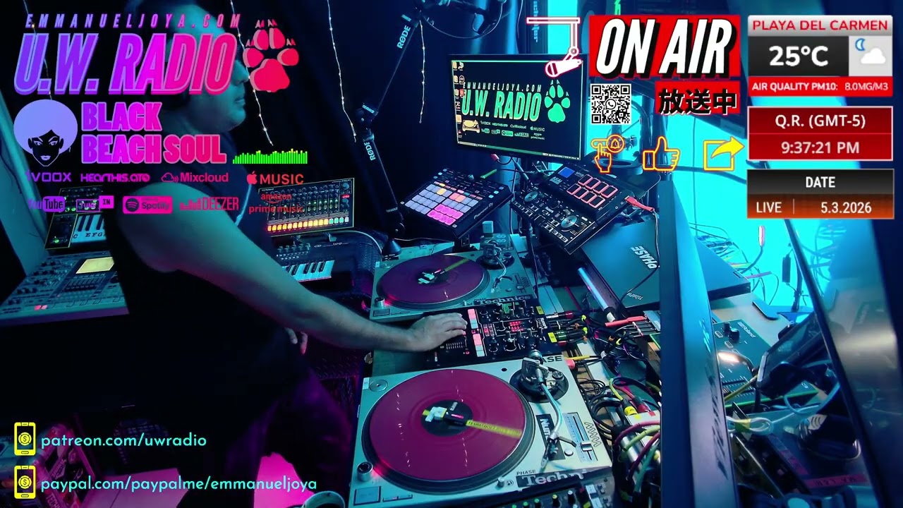 DRUM & BASS - 05/03/2026 - UW RADIO VOL 10 - CANCUN - PLAYA DEL CARMEN- TULUM