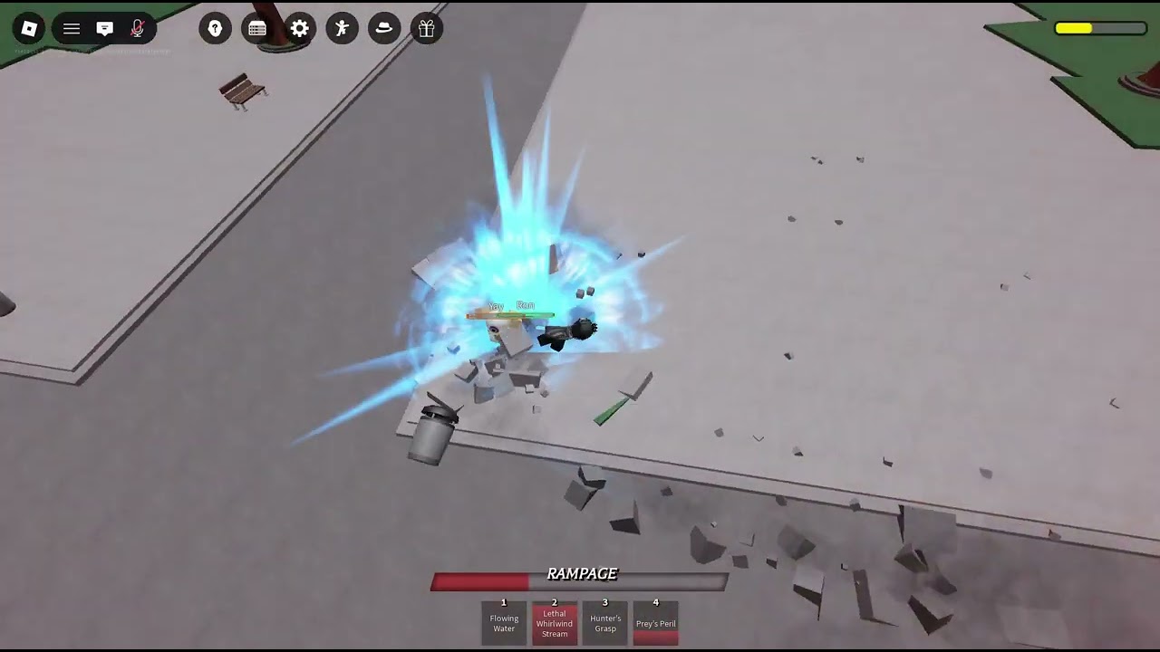 hacker with no skill on his main account ban him he attacked me because of his e girl (Roblox tsb)