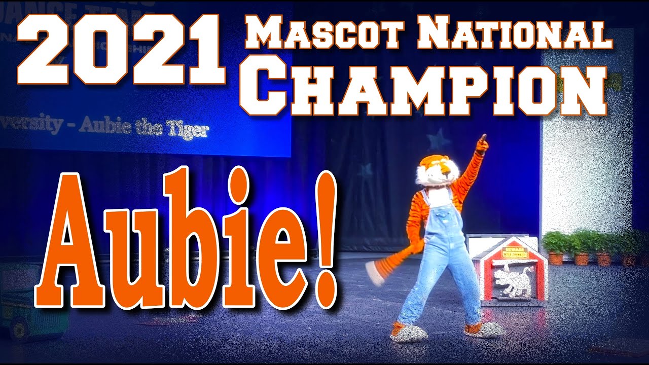 Aubie 2021 Mascot National Championships