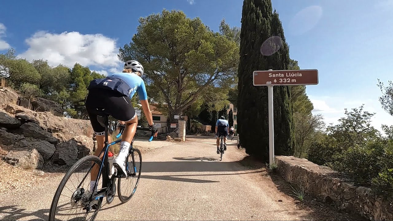 Fietsen op Mallorca in oktober 2021 met Fred Rompelberg.