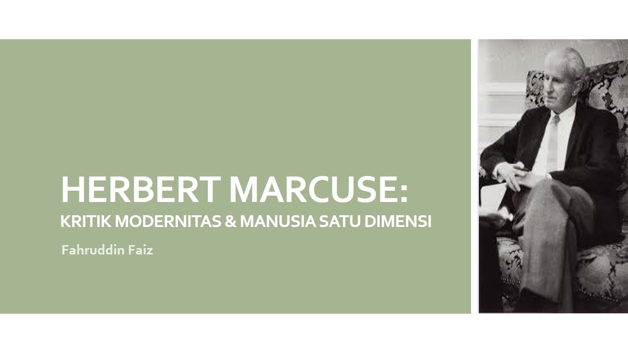 Ngaji Filsafat 168 : Herbert Marcuse - Kritik Modernitas & Manusia Satu Dimensi #1